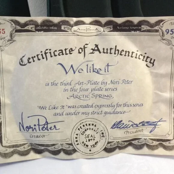 "We Like It," Art Plate by Nori Peter for Anna Perenna - Picture 8 of 8